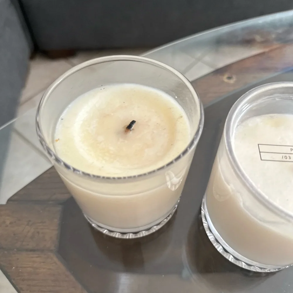 Gibson & Dehn 8 0z Candle Lot Polly 1892 Vanilla Chiffon Single Wick Fall